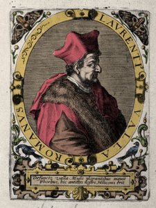 Portret Laurentiusa Valli de Lorenzo della Vale autorstwa Unknown artist