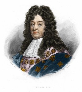 Portret Ludwika XIV (1638-1715), króla Francji. autorstwa Unknown artist