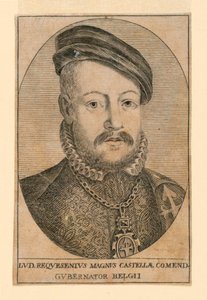 Portret Luis de Requesenius (zm. 1576) autorstwa Unknown artist