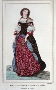 Portret Maryi - Anny - Krystyny Bawarskiej. Monachium autorstwa Unknown artist