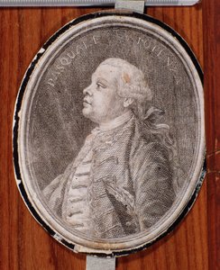 Portret Pasquale Potenzy (rycina autorstwa Unknown artist