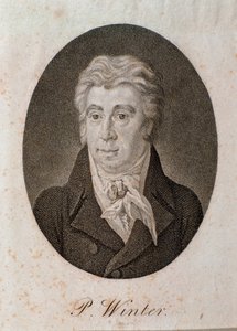 Portret Piotra Wintera (rycina autorstwa Unknown artist