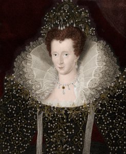Portret królowej Elżbiety Iere (Elizabeth) z Anglii (1533-1603) Elżbieta I autorstwa Unknown artist