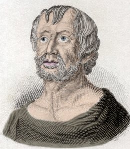 Portret Lucjusza Annaeusza Seneki (4 pne-65 ne JC), filozofa szkoły stoickiej, dramaturga i rzymskiego męża stanu. autorstwa Unknown artist
