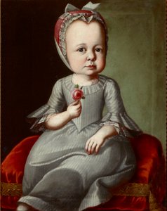 Portret Zofii Elżbiety von Brukenthal (1749-1753) autorstwa Unknown artist