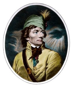 Portret Tadeusza (Tadeusza) Kościuszki (Kościuszki) (1746 - 1817) generała i bohaterów polskich. Rycina z XVIII wieku. Prywatna kolekcja. autorstwa Unknown artist