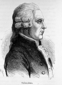 Portret Thibaudeau, francuskiego polityka (1765-1854). autorstwa Unknown artist