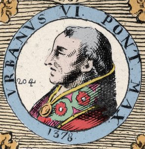 Portret Urbana VIA (Bartolomeo Prignano) (Urbano sesto VI) autorstwa Unknown artist