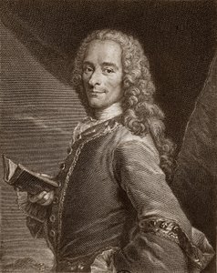 Portret Woltera (1694 - 1778). autorstwa Unknown artist