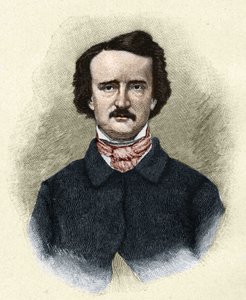 Portret amerykańskiego pisarza Edgara Allana Poe (1809 - 1849). autorstwa Unknown artist