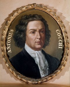 Portret włoskiego lekarza i pisarza Antonio Cocchi (1695-1758) Malarstwo anonimowe. XVIII-wieczna Florencja, Universita degli Studi autorstwa Unknown artist