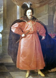 Portret króla Polski Kazimierza III Wielkiego (1310-1370). Anonimowy obraz przechowywany w Pałacu Drottingholm w Sztokholmie. autorstwa Unknown artist