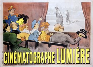 Plakat dla autora zdjęć braci Światło do filmu „Podlewany zraszacz”, koniec XIX wieku autorstwa Unknown artist