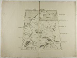 Czwarta Tabula Europa: Ptolemaeus Romae 1490 autorstwa Unknown artist