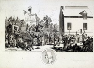 Tawerna Ramponaux Ten popularny kabaret został założony przez Jeana Ramponaux (Ramponneau lub Ramponeau autorstwa Unknown artist