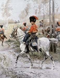 Pułk Łowców Konnych autorstwa Unknown artist