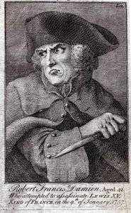 Robert Francois Damiens (Robert Francois Damiens) autorstwa Unknown artist