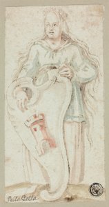 Święta Barbara autorstwa Unknown artist