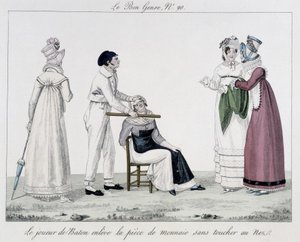 Saltimbanque: pałkarz - w „Dobrym gatunku”, deb. 19 wiek autorstwa Unknown artist