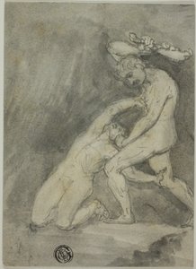 Samson zabija Filistyna autorstwa Unknown artist