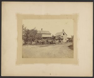 [Autokar parowy na jeziorze Saratoga]. autorstwa Unknown artist