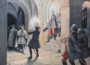 Wojna siedmioletnia, między 1756 a 1763 rokiem, król Fryderyk Wielki autorstwa Unknown artist