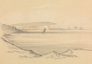 Navios em Sandown Baypolish autorstwa Unknown artist