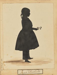 [Sylwetka dziewczynki] autorstwa Unknown artist