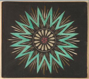 Szesnastoramienna gwiazda autorstwa Unknown artist