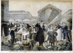 Zupa na korytarzach rano - w „Le Petity Journal”” autorstwa Unknown artist