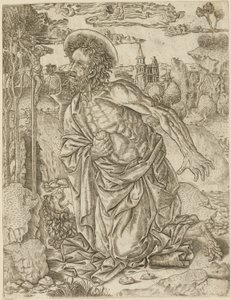 Św. Hieronim w pokucie autorstwa Unknown artist