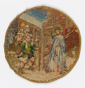 Św. Marcin uzdrawiający chromych i niewidomych żebraków wbrew ich życzeniom autorstwa Unknown artist