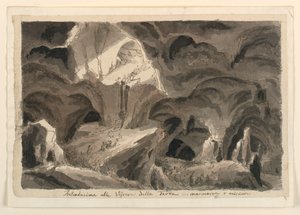 Scenografia, Jaskinie autorstwa Unknown artist