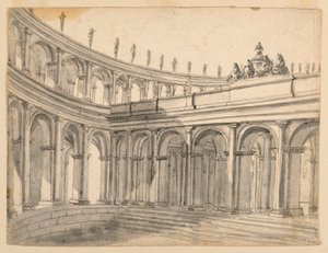 Scenografia Atrium autorstwa Unknown artist