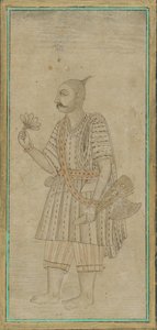 Stojąca postać mężczyzny, sadhu autorstwa Unknown artist