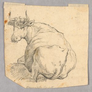 Badanie krowy autorstwa Unknown artist