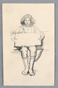 Studium młodego chłopca autorstwa Unknown artist