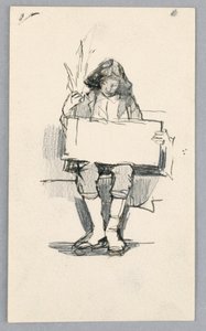 Studium młodego chłopca autorstwa Unknown artist