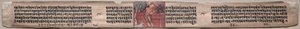 Sudhana i Buffalo: Folio 115 (prosto), z Gandavyuha-sutry (Pismo Najwyższego Tablicy) autorstwa Unknown artist