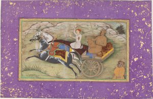 Sułtan Salim w powozie autorstwa Unknown artist