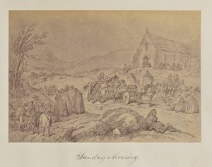 Niedzielny poranek. autorstwa Unknown artist