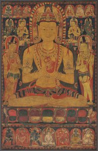 Tantryczny Budda Wajroczana jako Wadżrasattwa autorstwa Unknown artist