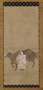 Tenjin (Sugawara no Michizane) Z planem x autorstwa Unknown artist