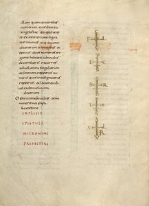 Strona tekstowa z monogramem autorstwa Unknown artist