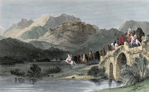 Akropol w Pergamonie - Azja Mniejsza lub Anatolia autorstwa Unknown artist