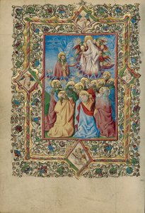 Wniebowzięcie Najświętszej Maryi Panny i święty Tomasz odbierający przepaskę Dziewicy autorstwa Unknown artist