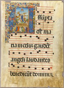 Wniebowzięcie Najświętszej Maryi Panny w historiozbawczym wstępie z Graduału autorstwa Unknown artist