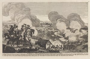 Bitwa praska, 6 maja 1757 (rycina liniowa) autorstwa Unknown artist