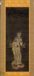 Bodhisattwa Seishi, z tryptyku Podejście Trójcy Amidy autorstwa Unknown artist