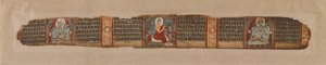 Budda rozdaje miód z rękopisu Pradżniaparamity autorstwa Unknown artist